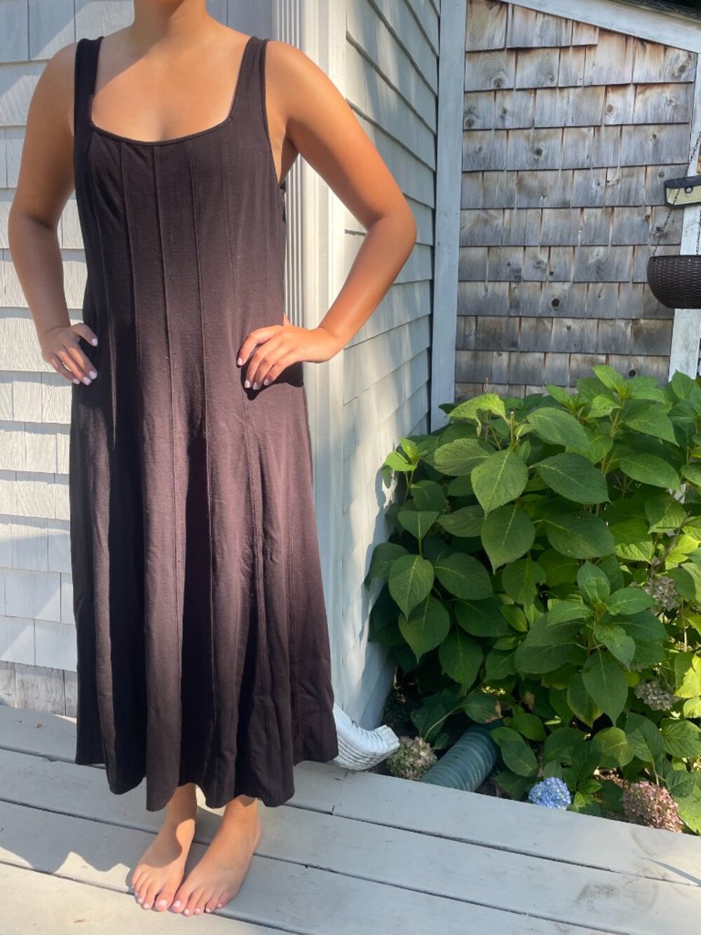 Black Maxi Tank Dress